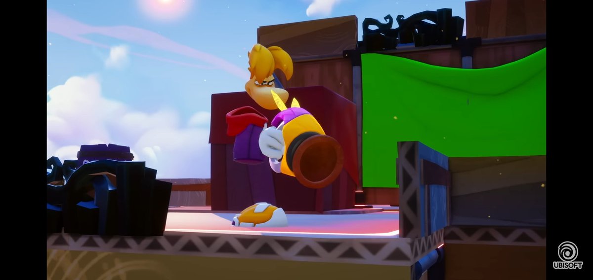 RaymanForSmash's tweet image. It's insane how much moveset potential Rayman has for smash bros just from the new DLC alone like holy hell