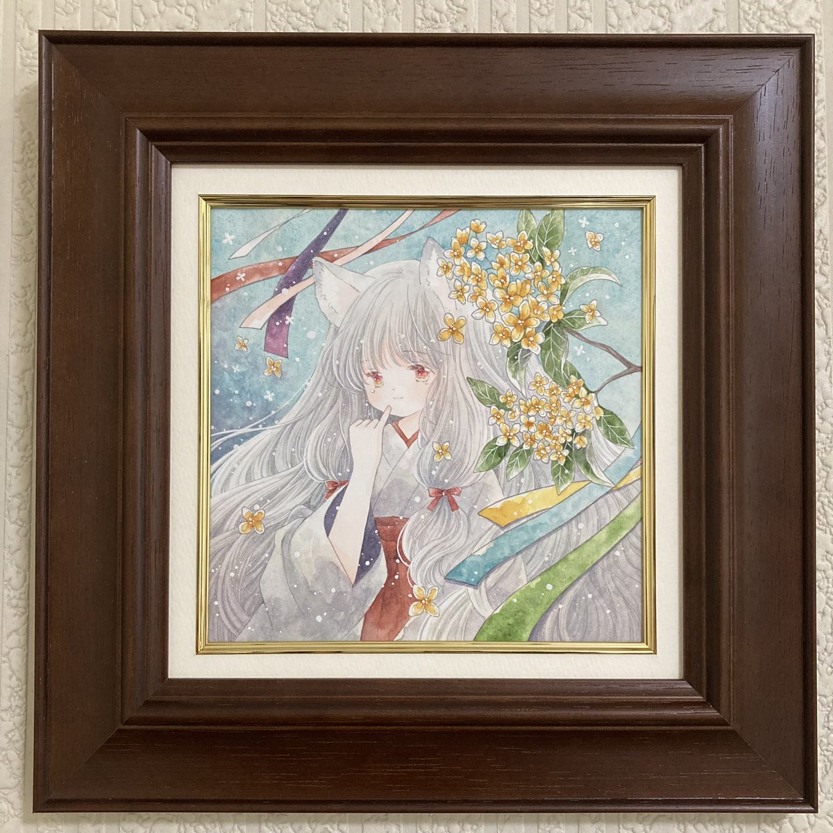 「「あなたとの約束」 」|神谷かおり🌸ドローイングモール🌸羽根としっぽ展🌸アリス展🌸コミティアのイラスト