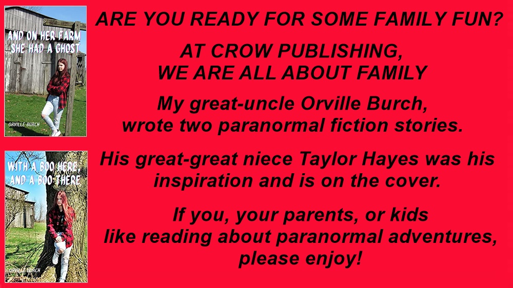 2 #familytime #adventurebooks 
#fun for all ages #young #newadult #mom #dad  #parents #grandparents 
#paranormal 
Give your kids the #Reading  #adventure
#WritingCommunity
#readingcommunity 
#readingfestival 
amazon.com/dp/B07C7PP6T6
amazon.com/dp/B087PNCDDM
#KindleUnlimited