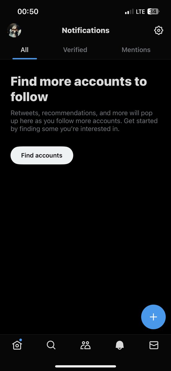 What the hell, Twitter doesn’t show me any notifications