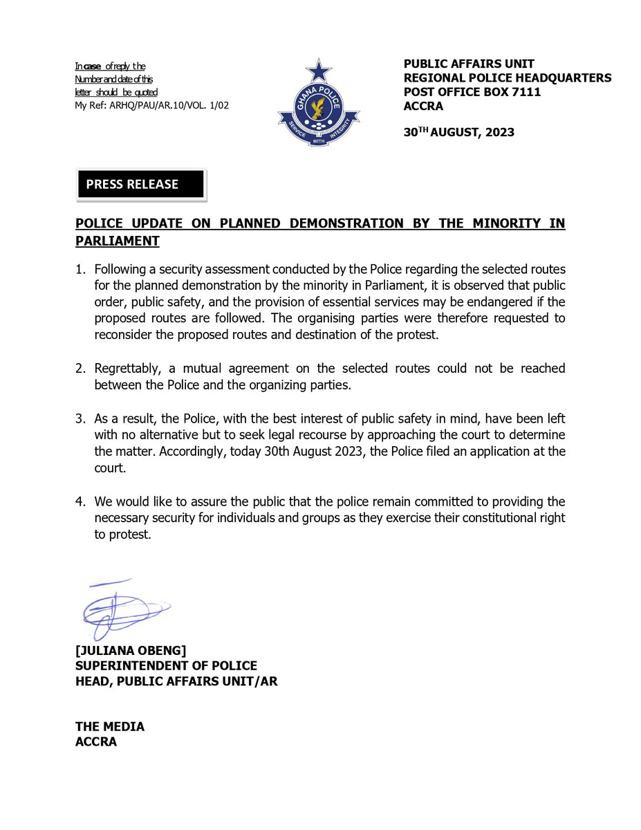 Ghana Police Service tweet media