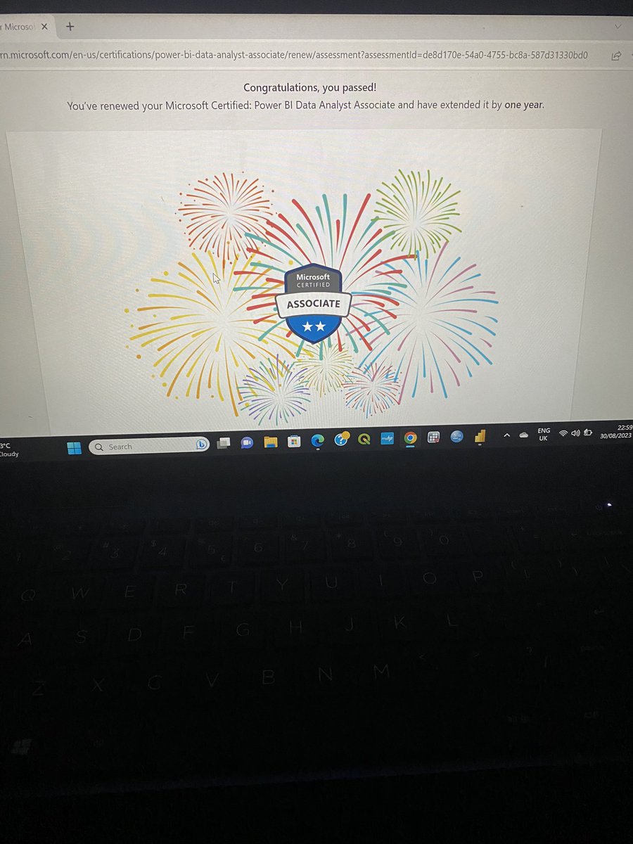 ShajiDaniel15's tweet photo. Thank You Lord… #stillcertified #dataanalyst #DataAnalytics #PowerBI https://t.co/Cybgvr2OaJ