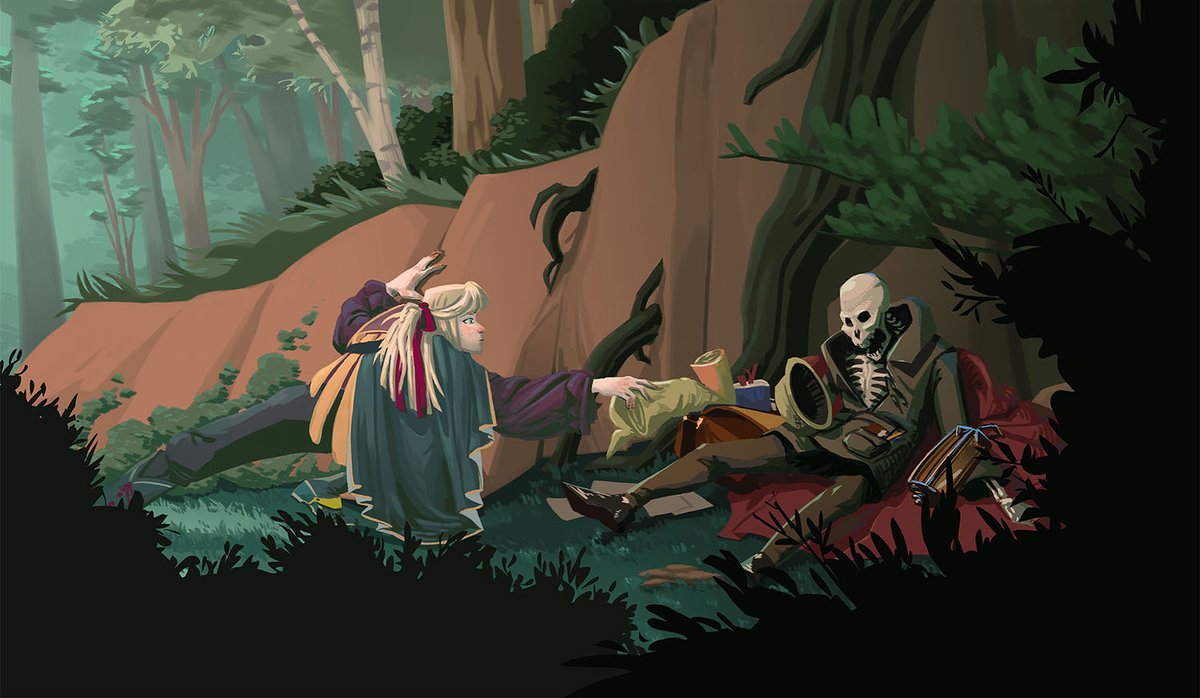anyaartses's tweet photo. Luca finds a researcher, who seems to have maps! Just..please stay dead please stay dead...
#art #hetherev https://t.co/Esl4iQHEUE