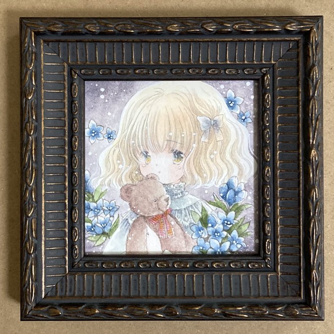 「frills picture frame」 illustration images(Latest)｜2pages