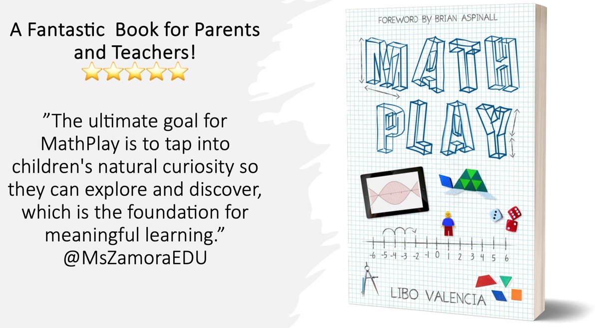Libo Valencia ๐งฎ MathPlay (@mrvalencia24) on Twitter photo "The ultimate goal for MathPlay is to tap into children's natural curiosity so they can explore and discover, which is the foundation for meaningful learning"
Thanks <a href="/MsZamoraEdu/">Jacqueleen Zamora (she/her)</a> for the positive feedback๐๐ฅฐ #MathPlay๐งฎ
#CodeBreaker #ITeachMath #MTBoS
๐amazon.com/dp/1990566561 "The ultimate goal for MathPlay is to tap into children's natural curiosity so they can explore and discover, which is the foundation for meaningful learning"
Thanks <a href="/MsZamoraEdu/">Jacqueleen Zamora (she/her)</a> for the positive feedback๐๐ฅฐ #MathPlay๐งฎ
#CodeBreaker #ITeachMath #MTBoS
๐amazon.com/dp/1990566561