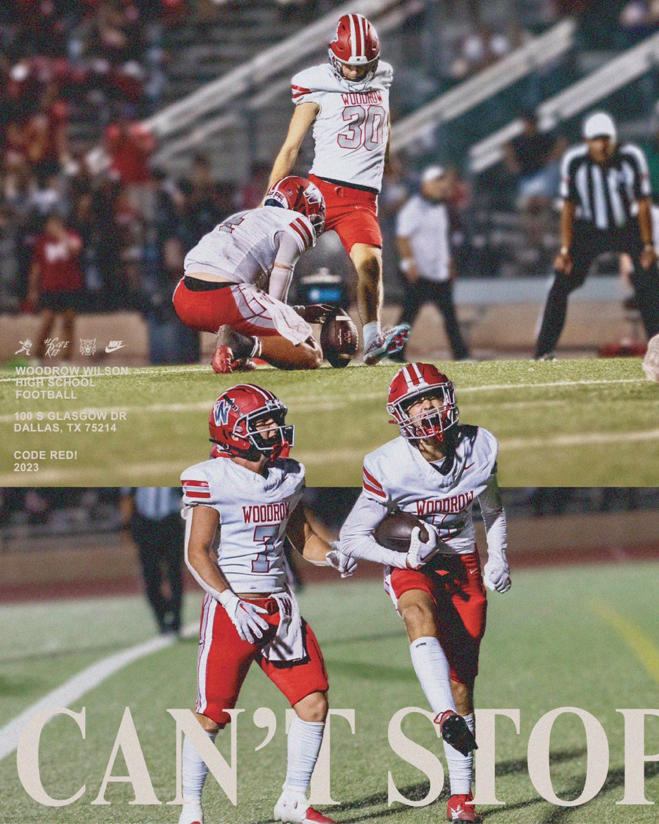 WoodrowFootball's tweet photo. …won’t stop‼️
#CodeRed #HeimanHigh https://t.co/aYwHSW0UMt