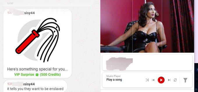 Financial domination!!  My devoted slaves always finds a way to show Me their addiction with Me, their<a href="/tag/femdom"class="tags"><span>#femdom</span></a><a href="/tag/mindfuck"class="tags"><span>#mindfuck</span></a><a href="/tag/mindcontrol"class="tags"><span>#mindcontrol</span></a><a href="/tag/findom"class="tags"><span>#findom</span></a><a href="/tag/sph"class="tags"><span>#sph</span></a><a href="/tag/moneyslavery"class="tags"><span>#moneyslavery</span></a>