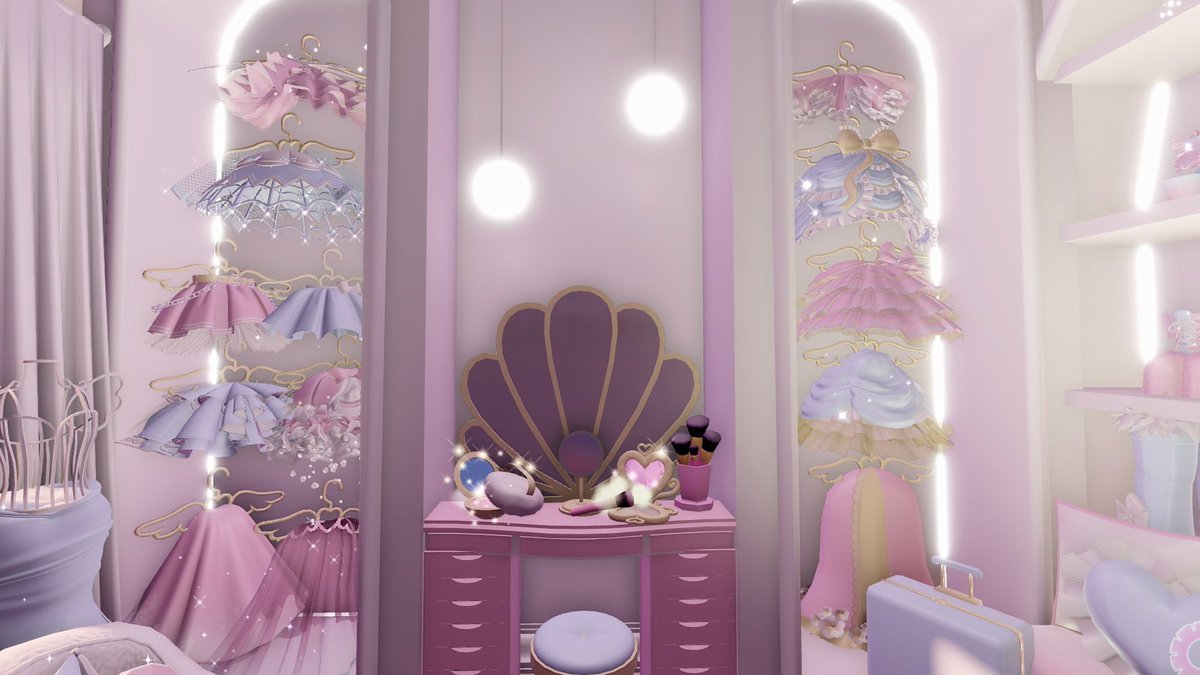 GamingwithVYT's tweet photo. The Closet Area in my Royale High Dorm 💖🩵

Speed Build is up on my channel now!! Link: https://t.co/9fbUGpvI0W

#royalehigh #royalehighcampus3 #royalehighdorms #roblox https://t.co/FZnofxxb0d
