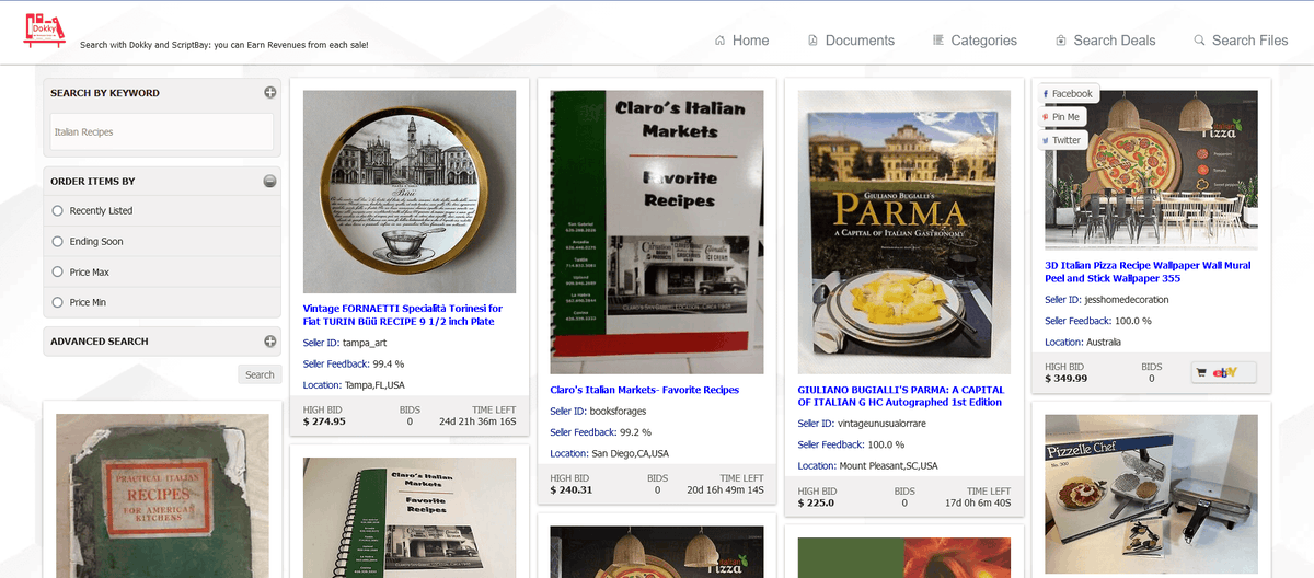 ScriptNet_IT's tweet photo. Enrich the #content of your #Dokky Online #Bookcase and #earn #revenues? Simple: add #ScriptBay #eBay #EPN #Search to your Dokky Script Website!
https://t.co/yGps6iqPFX https://t.co/iJjgEOpuB2