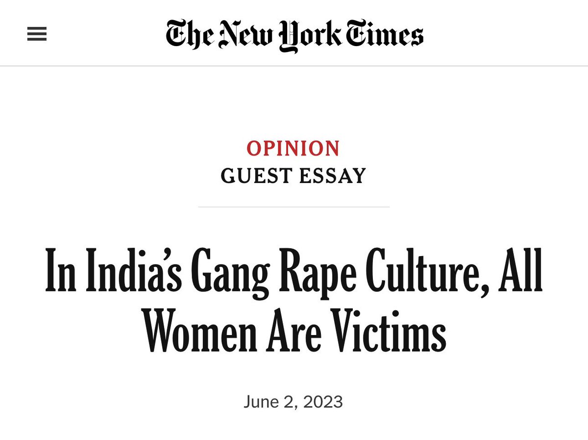 Data indicates that in India🇮🇳the security of women is precarious and now this culture of sexual violence is gaining recognition in Western societies. 

If decisive action is not taken now, 
the situation in the West could mirror that of India🇮🇳 

#India #StopRapeCulture #AsiaCup…