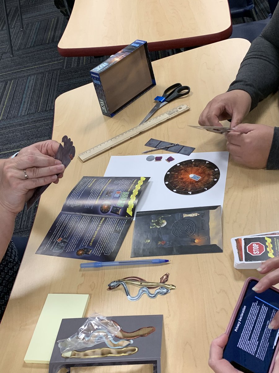 Team building today with escape games - very interesting to see which teams read the instructions and which teams wing it 🤣! #rvsed