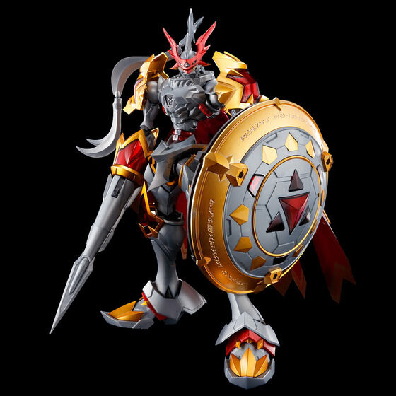 figsoku's tweet photo. 【#デジモン】Figure-rise Standard Amplified「デュークモン［スペシャルコーティング］」プラモデル 本日11時プレバン受注開始

価格8,800円(税込)
https://t.co/iCr6trhJi6 https://t.co/tL52xFYINV