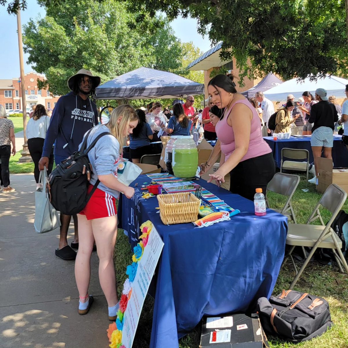 SWOSUHALO's tweet image. Welcome back to campus, SWOSU HALO members! It was so good to see you today! We are also very excited for our new members who joined today! Special thanks to Josefita&apos;s Kitchen for providing the refreshing aguas frescas!!