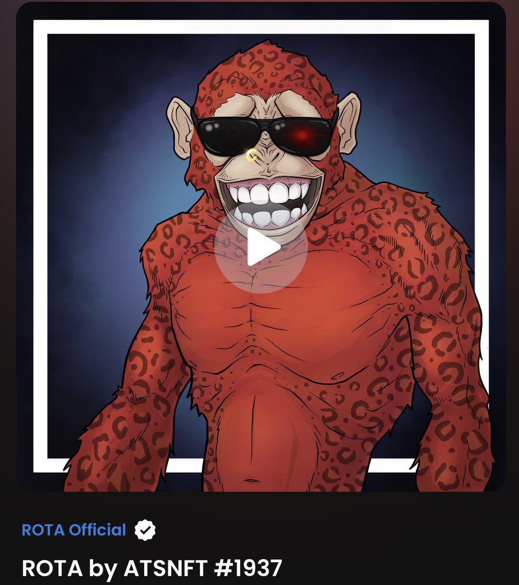 Need some funds. I have 3 ROTAS listed if anyone is interested. Have a great day! 🤙🏽

#ApesTogetherStrong #ROTA #ATS