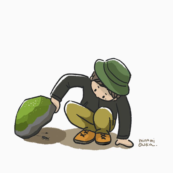 虫さがし中 