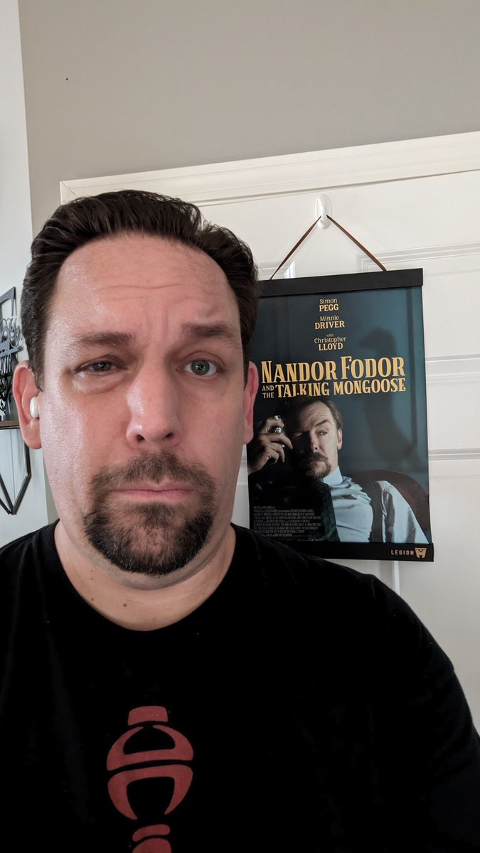 I am trying not to be too excited...
Nandor Fodor and the Talking Mongoose (2023) is opening in theaters across the country on Friday thanks to <a href="/LegionMOfficial/">LegionM</a>
Check your local theater listings for showtimes!