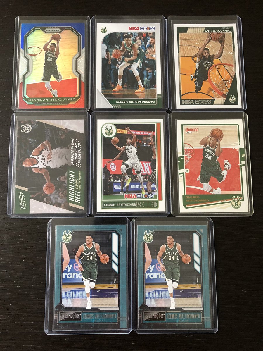 pnwcards's tweet photo. Giannis Lot 24 cards
$40 shipped

@HobbyConnector @CardboardEchoes @sports_sell #thehobby https://t.co/D2cOBceayu
