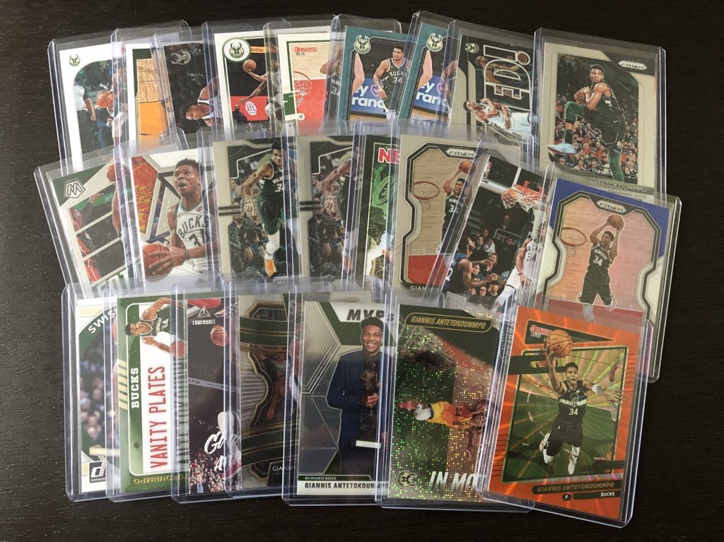 pnwcards's tweet photo. Giannis Lot 24 cards
$40 shipped

@HobbyConnector @CardboardEchoes @sports_sell #thehobby https://t.co/D2cOBceayu