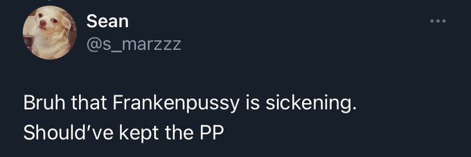 If you say this kind of shit to me I hope nothing but the worst things in life happen to you. https://t