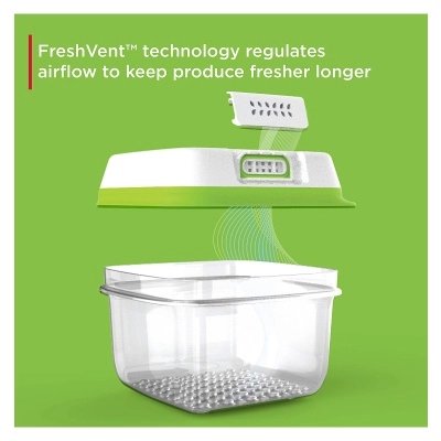 Rubbermaid FreshWork Produce Saver Container buy at the link for $31.75 tripleclicks.com/15920526/detai…