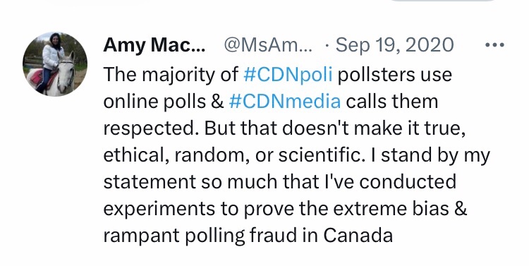 househounds's tweet image. Angus Reid uses non-random sampling, which is bogus. 
#PollingFraud #CdnMediaFailed