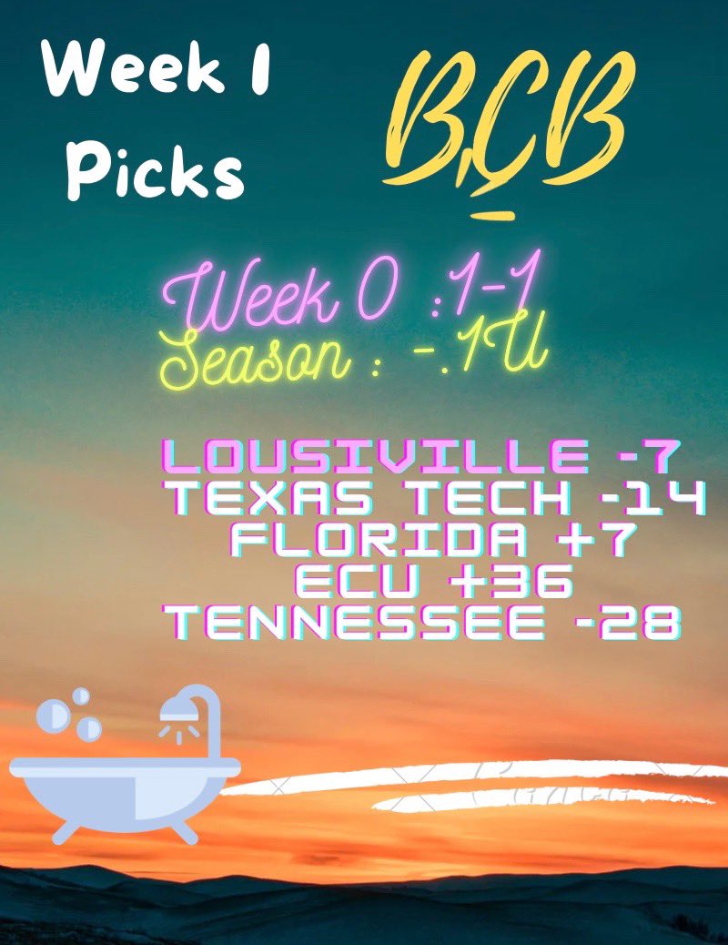 TubClubBB's tweet photo. Week 1 POD released yesterday, and here’s the graphic for folks that may not got a chance to listen.  Let’s. Go. https://t.co/HrcDnjj7uK