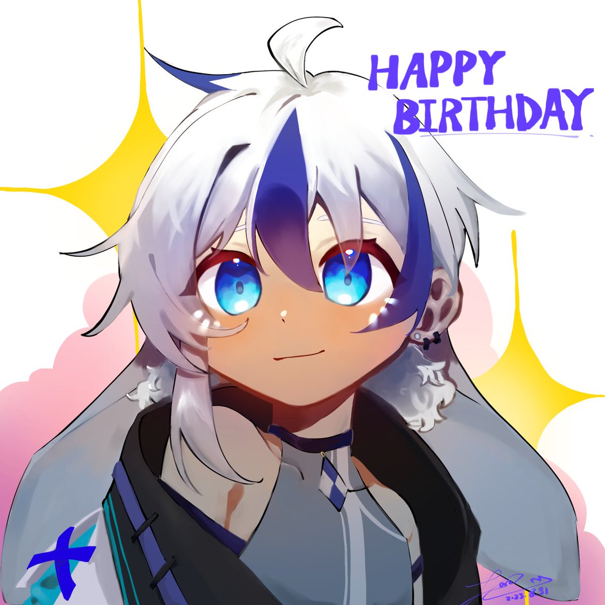 0_temmie's tweet photo. 店長生日快樂🥳🎂
#GanoArt https://t.co/DTSuxZAVgW