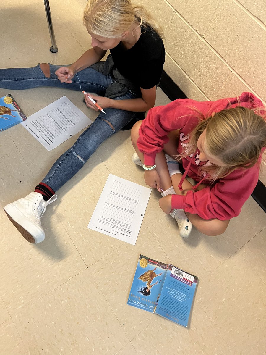 MrsSugg_RWE's tweet photo. Collaborating, quoting evidence from the text, and finding symbolism is just the start of our adventure using our new EL curriculum… “Esperanza Rising” has them engaged &amp; challenged! @Hamilton_RWE https://t.co/GMPWWjdohs