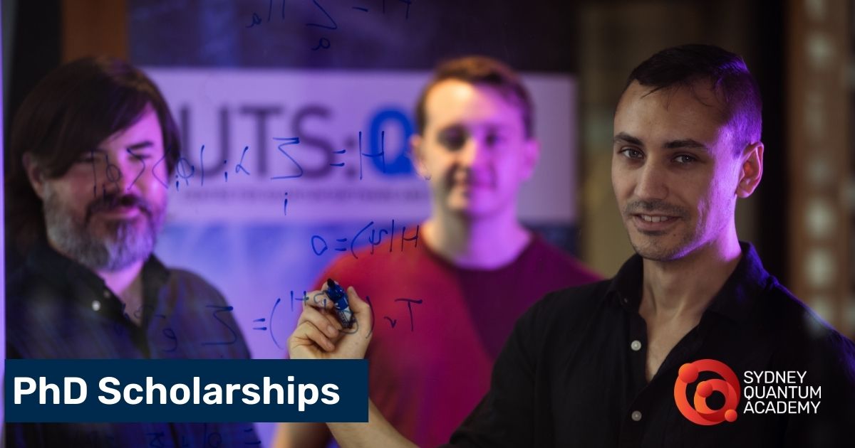 Shape the future of #quantum tech. Apply now for a @SydneyQuantum #PhD Scholarship. Conduct research under experts at Sydney’s top unis. Enjoy a great stipend, exclusive coursework, seminars & networking. Apply by Oct 2: uts.edu.au/research/centr…