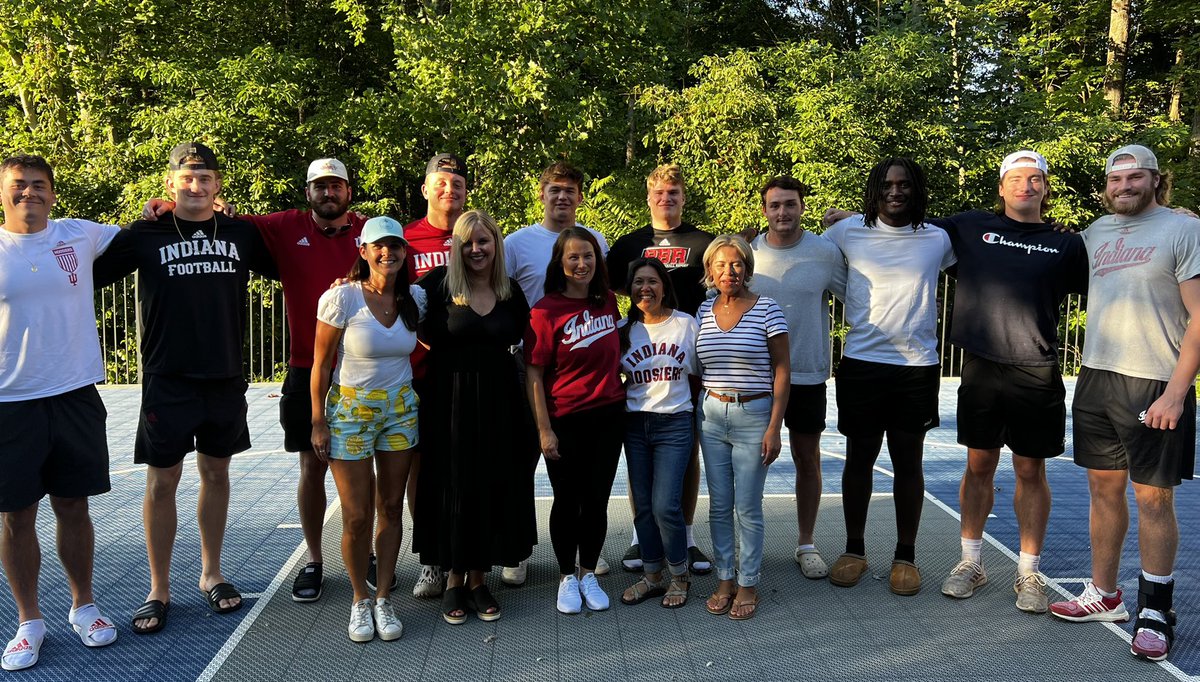 Jesse Steinfeldt (@yale1984) on Twitter photo First TE Dinner of the year at Casa de Stein!
Thanks to these great moms for feeding these friendly beasts :)
#iufb #LEO <a href="/IndianaFootball/">Indiana Football</a> @CoachAllenIU @CoachWrightIU First TE Dinner of the year at Casa de Stein!
Thanks to these great moms for feeding these friendly beasts :)
#iufb #LEO <a href="/IndianaFootball/">Indiana Football</a> @CoachAllenIU @CoachWrightIU