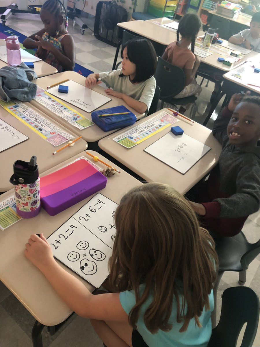 mrswebster23's tweet photo. Shout out to @kpackBCPS for coming in help lead us with our math talk, models and math tools! So proud of these 1st grade hawks! ❤️👏😊@VincentFarmBCPS https://t.co/70eAbJrRYS