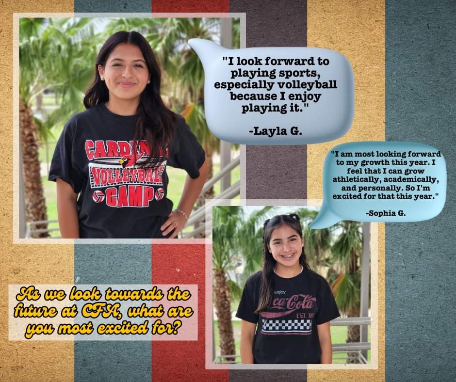 ✒️𝘼 𝙣𝙚𝙬 𝘾𝙁𝘼 𝙎𝙚𝙧𝙞𝙚𝙨... 

📅 𝘞𝘦 𝘢𝘳𝘦 𝘫𝘶𝘴𝘵 𝘵𝘸𝘰 𝘸𝘦𝘦𝘬𝘴 𝘪𝘯𝘵𝘰 𝘵𝘩𝘦 𝘯𝘦𝘸 𝘴𝘤𝘩𝘰𝘰𝘭 𝘺𝘦𝘢𝘳 𝘢𝘯𝘥 𝘵𝘩𝘪𝘴 𝘪𝘴 𝘸𝘩𝘢𝘵 𝘰𝘶𝘳 𝘯𝘦𝘸 𝘤𝘭𝘢𝘴𝘴 𝘩𝘢𝘴 𝘵𝘰 𝘴𝘢𝘺...