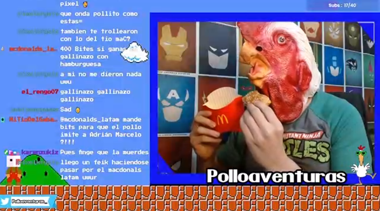 Polloaventuras_'s tweet photo. Gracias @McDonaldsMexico por pasar ayer al stream :) #BitsxBitesMcD https://t.co/IxPWKG623C