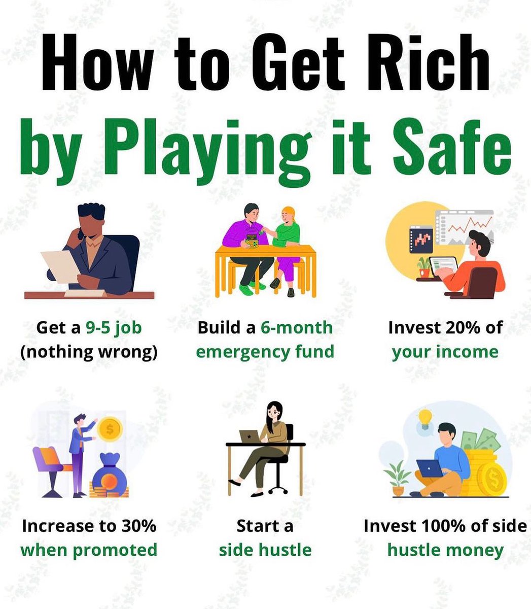Haruna27962592's tweet image. How to get rich by playing safe…

Make extra $5,000 per month &amp;amp; Make $500-1000/day

Do you want to make 500-100/day Check out My Bio Link
#onlinebusiness #sidehustle #startsidehustle #internetmarketingtips #entrepreneur #sidehustle #howtomakemoney #passiveincome #