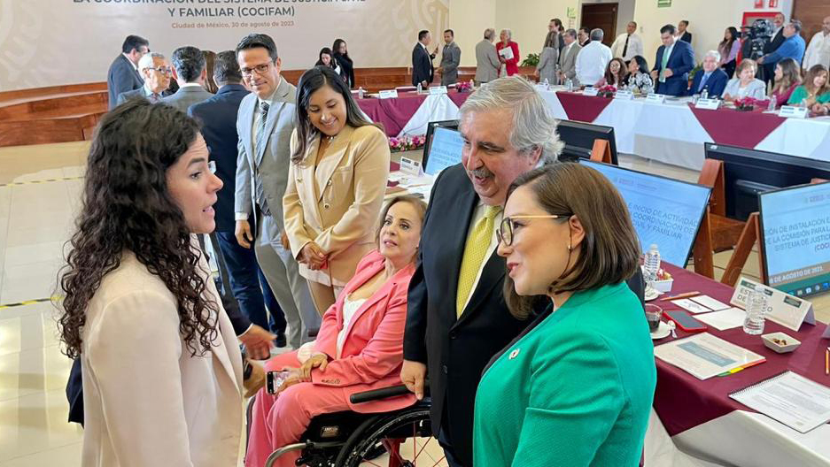 MagdoSodi's tweet image. La integración del @PJEdomex a la Comisión para la Coordinación del Sistema de Justicia Civil y Familiar confirma nuestro compromiso ante el reto de implementar el @CNPCyF.

Un gusto colaborar desde @ConatribMx, con @LuisaAlcalde y @M_OlgaSCordero, por las familias del Edomex.