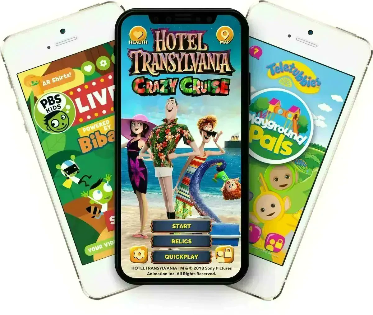 Biba Playground Games allows you to play with your favourite Biba robot characters on the playground, but we've also developed games with some of your other beloved TV and film franchises! Download them on Android or iOS now to start the fun!