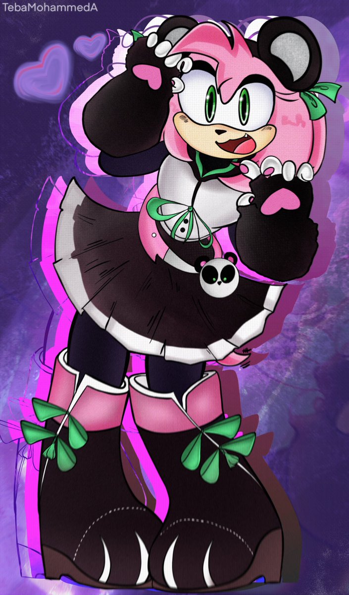 TebaMohammedA's tweet photo. Panda Amy
#SonicTheHedgehog #AmyRose #AmyRoseFanart #art #digitalart #arte #artedigital #gameart #artist #SEGA #sonicfanart #Procreate #PandaAmy https://t.co/sxgnCp9g07