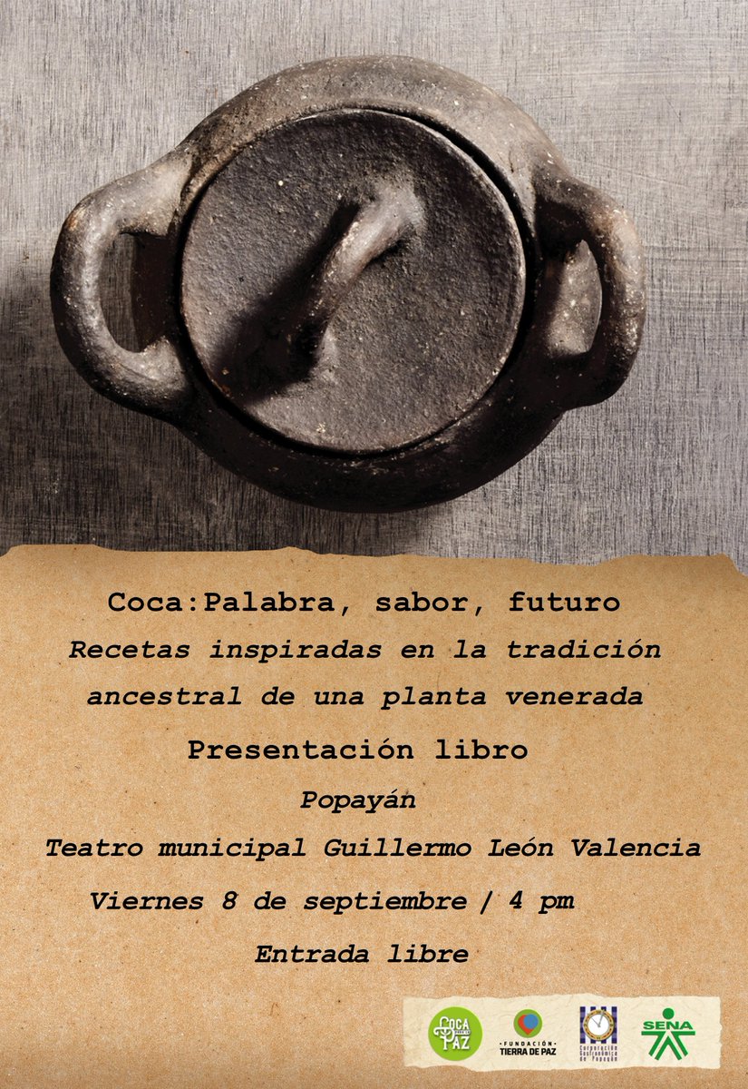 Todos invitados a la presentación del libro Coca:Palabra, sabor, futuro resultado de la experiencia del reto coca 2022