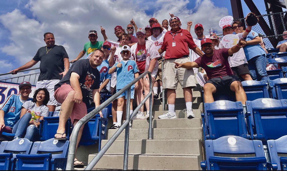 PhandemicKrew's tweet photo. Not the result we wanted today, but what a great month. Milestones, a fixed Trea, and a firmer foothold on the wildcard. Let’s keep it going! #phillies #mlb #baseball #jointhekrew #RingTheBell https://t.co/S7BRECyc2B