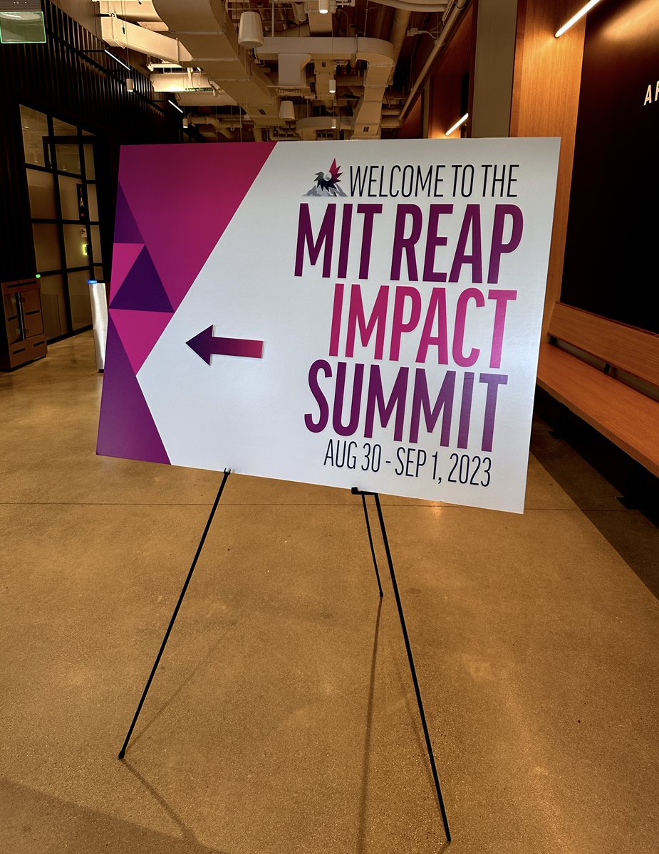 MIT_REAP's tweet image. And we’re off! The inaugural MIT REAP Impact Summit is officially underway, on the heels of the Cohort 8, Workshop 4, hosted by The Engine.
 
Stay tuned for more Impact Summit action - today was packed to the brim &amp;amp; we are just getting started!

 #MITREAP