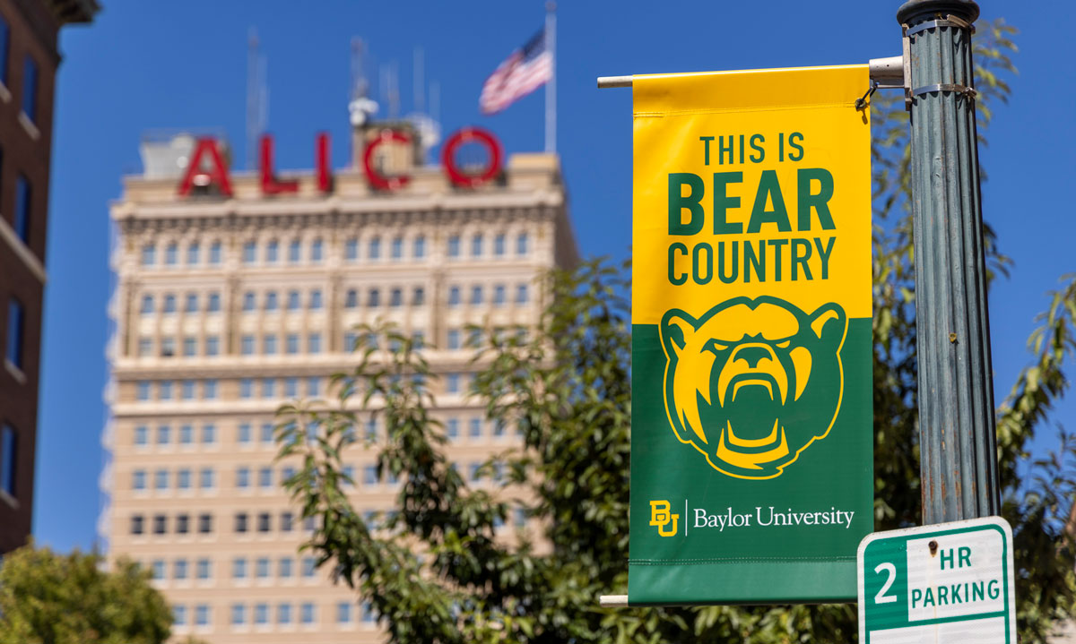 Welcome to Waco -- the heart of Bear Country. #ThisIsBearCountry || #SicEm