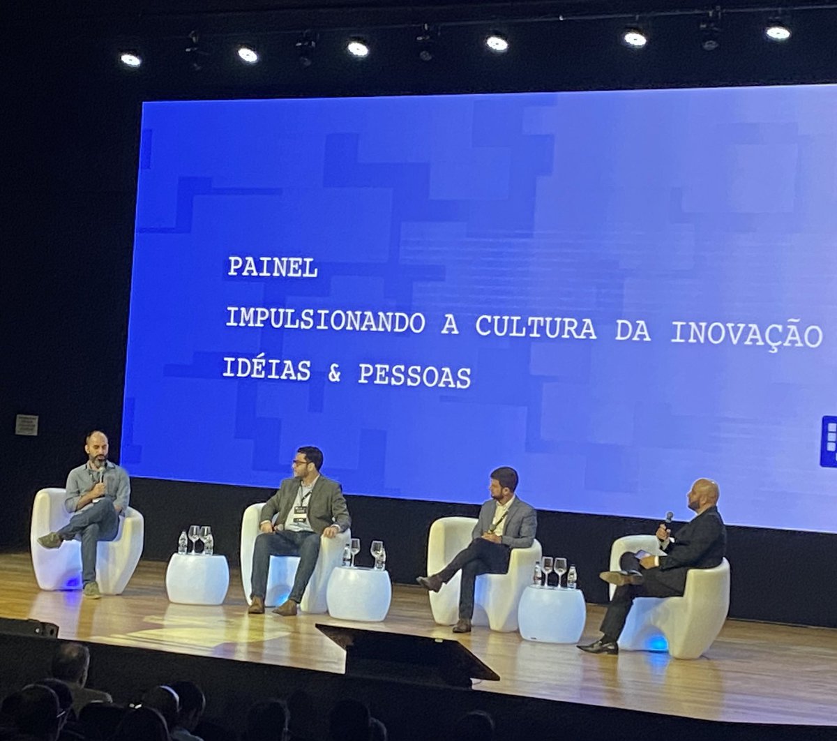 Dois dias de conexão e muito conhecimento no Inovatech Executive Summit 2023, evento que reúne mais de 200 CIOs, CTOs, CDOs e Lideres de #Inovação do Brasil. O primeiro dia foi excelente. Parabéns aos palestrantes de peso e a 7the pela organização 🔝 

#innovation