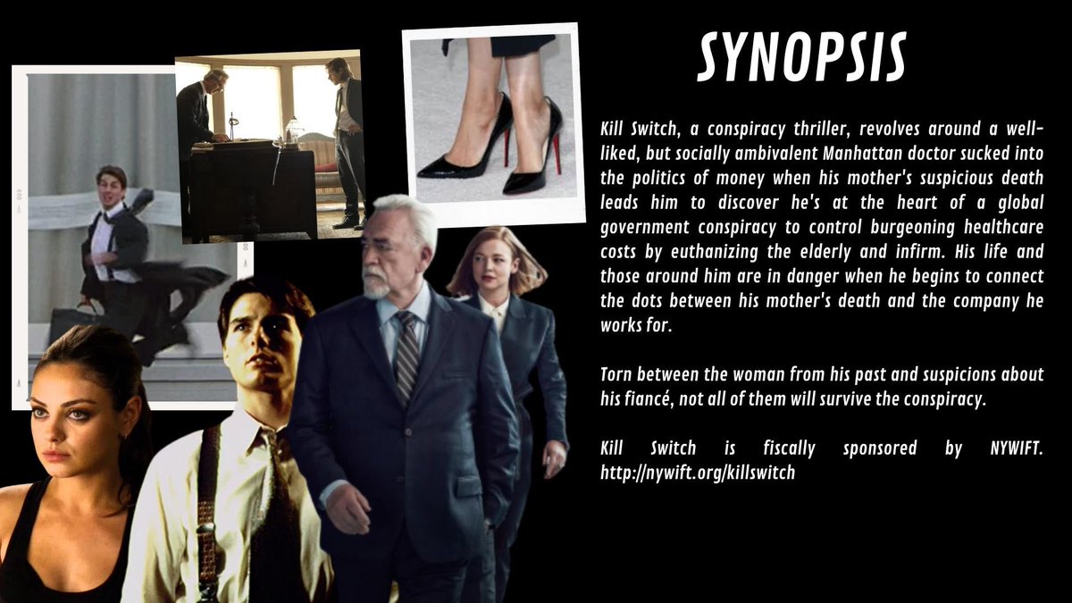 52Variables's tweet image. We’re on Facebook (Meta) and Twitter (X)  @KillSwitchMovie and are fiscally sponsored by @nywift See also, instagram.com/dakota_wilde for a more in-depth look book! See you there!