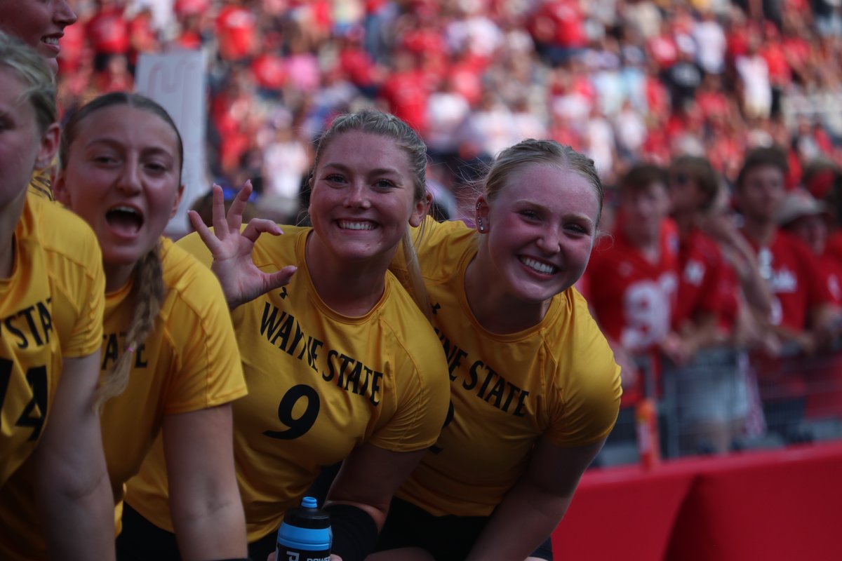 wscwildcats's tweet photo. Soak it in. You just made history. 

#PlayForThePaw | #VBdayinNE | #D2VB https://t.co/nlmliN4NXd