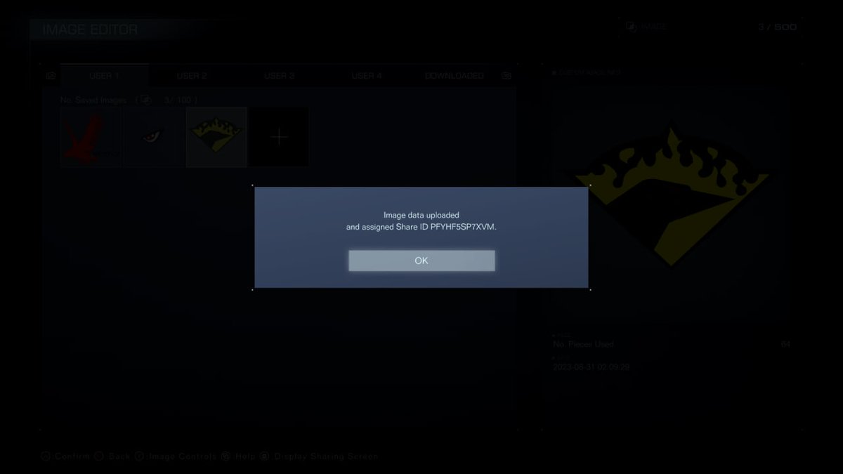 Would you want the classic Emblem from Armored Core 1 in Armored Core 6? Worry not, recreated it for you guys!

Have fun Raven