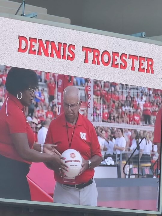 SWRoughriders's tweet photo. Congrats to Dennis Troester. https://t.co/aU34pVZkJM