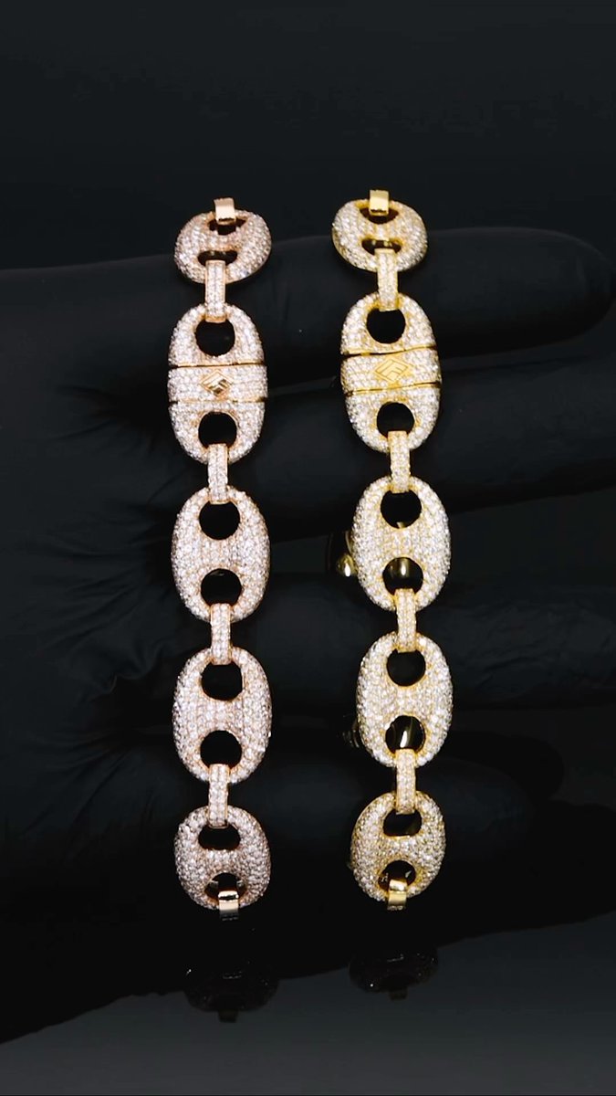 instagram.com/reel/CwloyMWvq… 💎 Wrist game strong, with the diamond 13mm Ocean Link Bracelet #ifandco