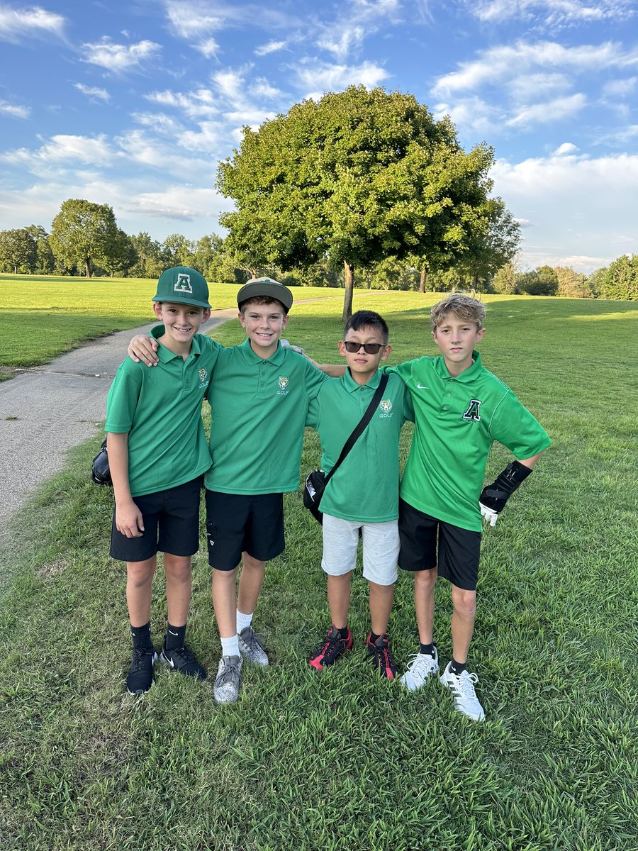 AMS Golf !  Finally able to get the first match in today at the Elks. Finished second as a group. Couldn’t get all of them in the pictures.