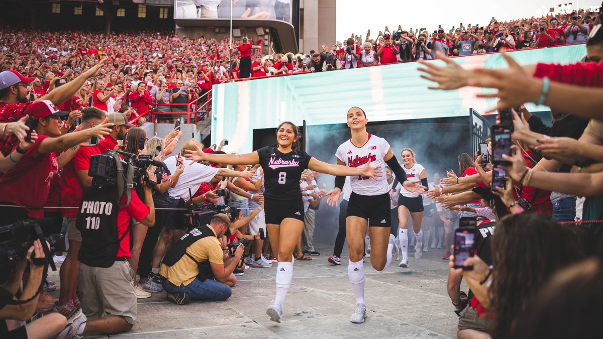 Nebraska Volleyball tweet media