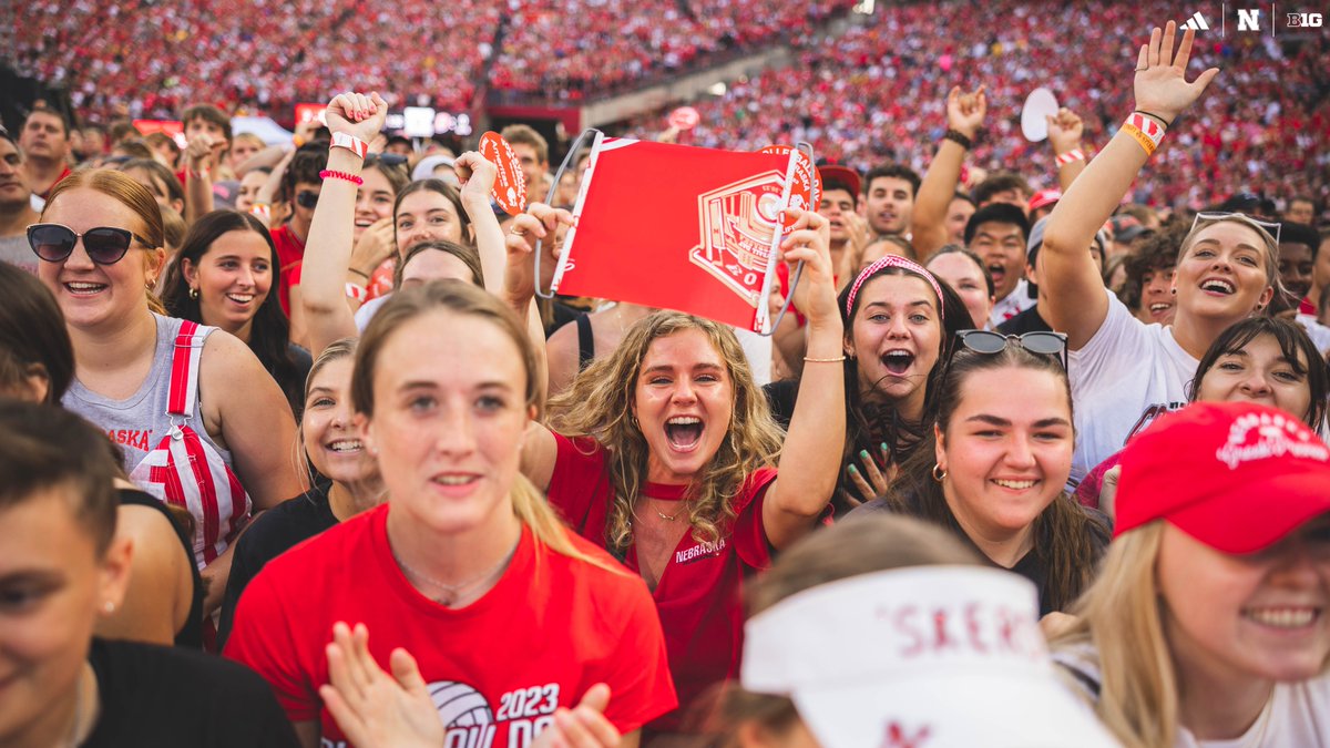 We can feel it, Husker Nation. #GBR